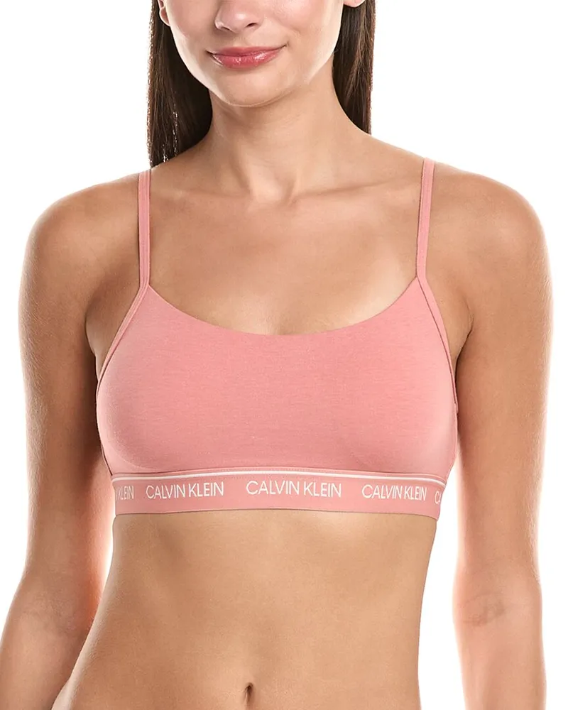 Calvin Klein Lightly Lined Bralette Pink