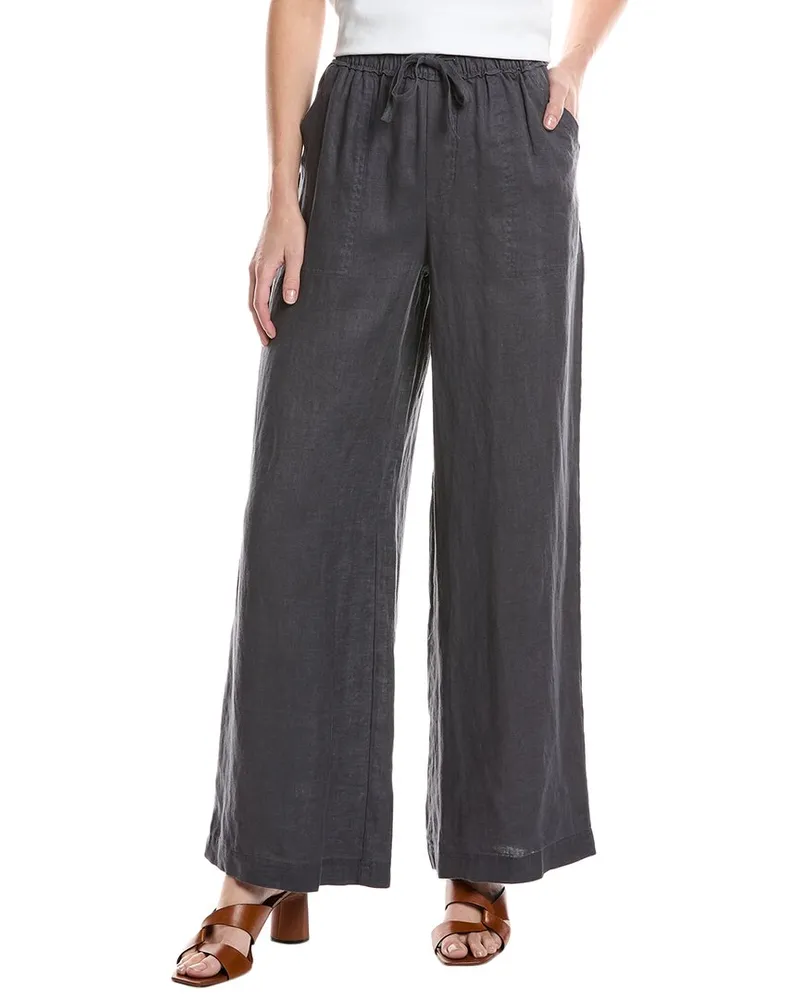 Splendid Stella Full-Length Linen Pant Blue