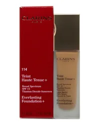 Clarins 1.1oz Capuccino 114 Everlasting Foundation 