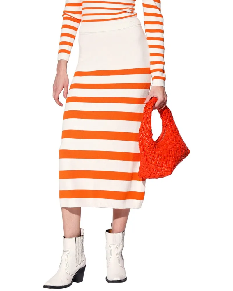 Walter Baker Lidia Skirt Orange