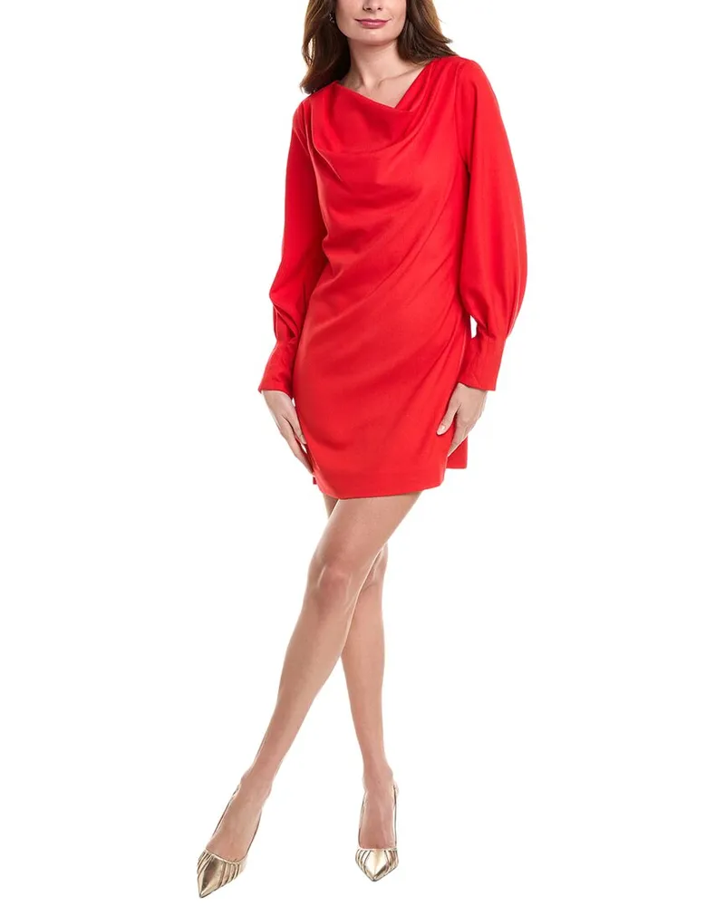 NICHOLAS Hilda Shift Dress Red
