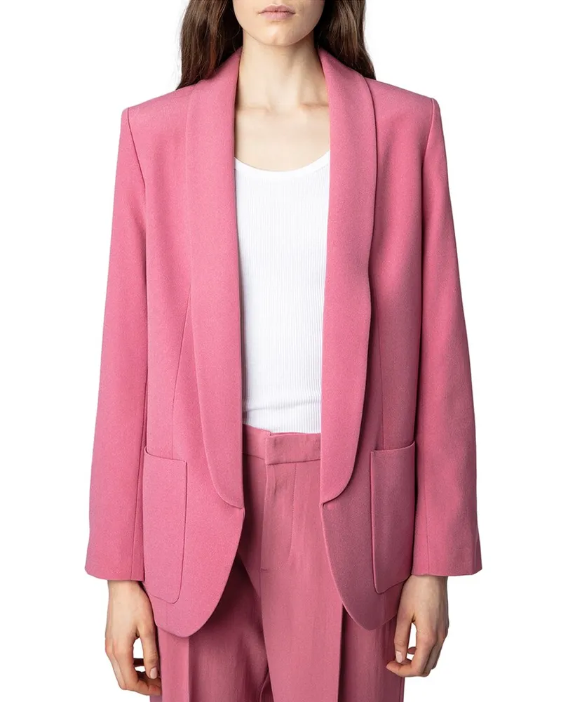 Zadig & Voltaire Verdun Crepe Blazer Nocolor
