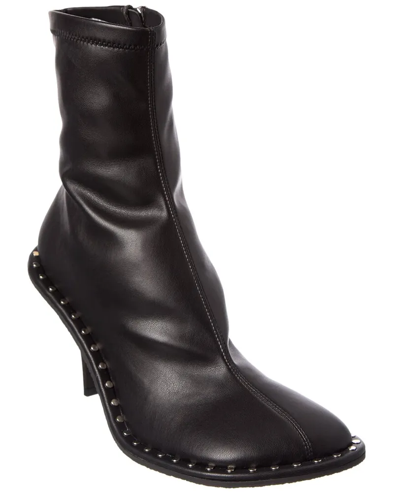 Stella McCartney Syder Square-Toe Bootie Black
