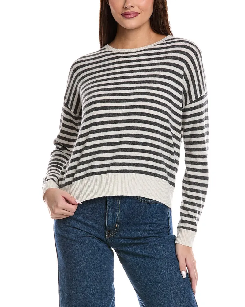 Splendid Tori Cashmere Sweater White