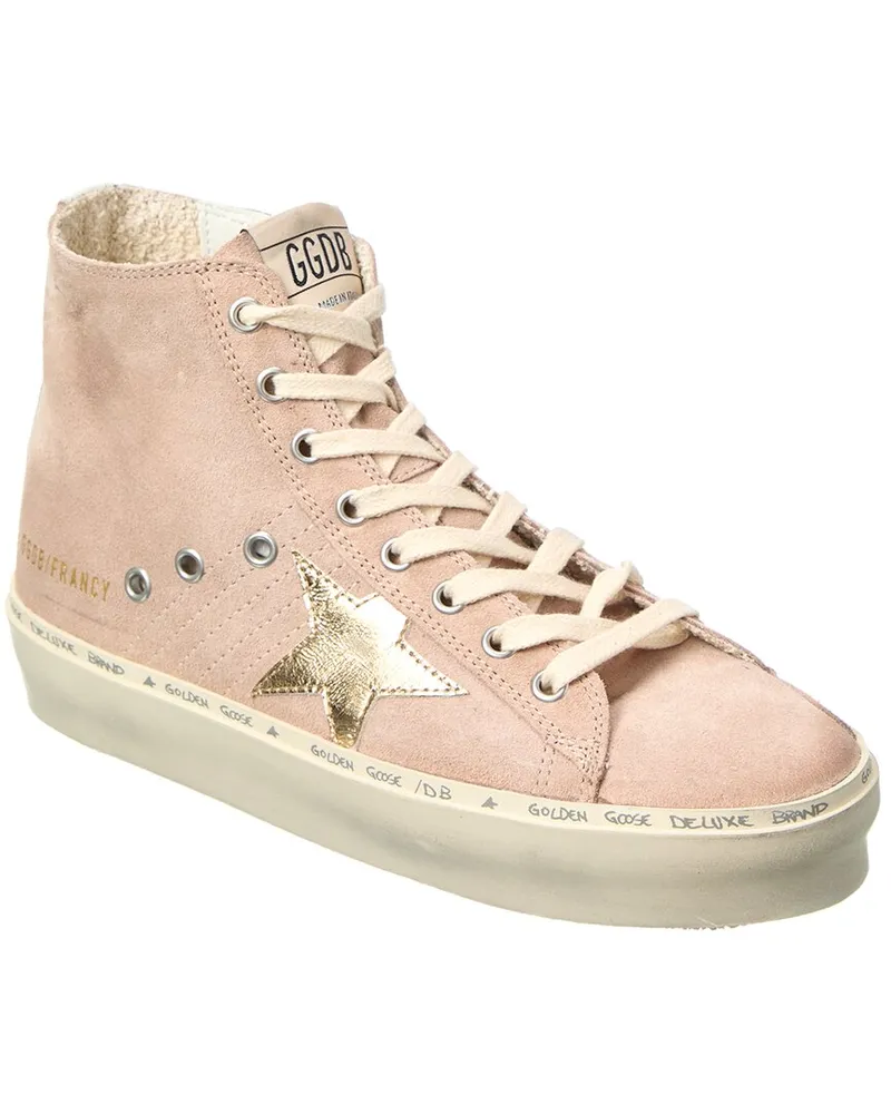 Golden Goose Hi Francy Suede Sneaker Pink