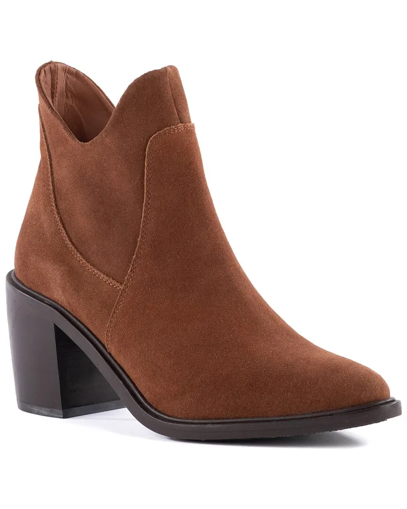 Seychelles Pretty Little Bird Suede Boot Brown