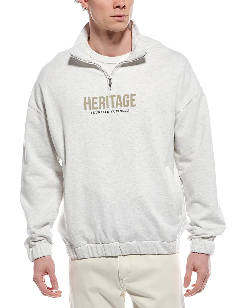 Brunello Cucinelli 1/4-Zip Pullover Nocolor