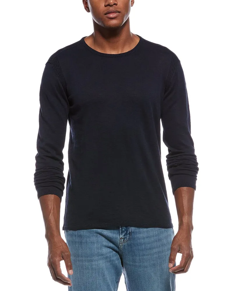 John Varvatos Eli Slub Shirt Blue