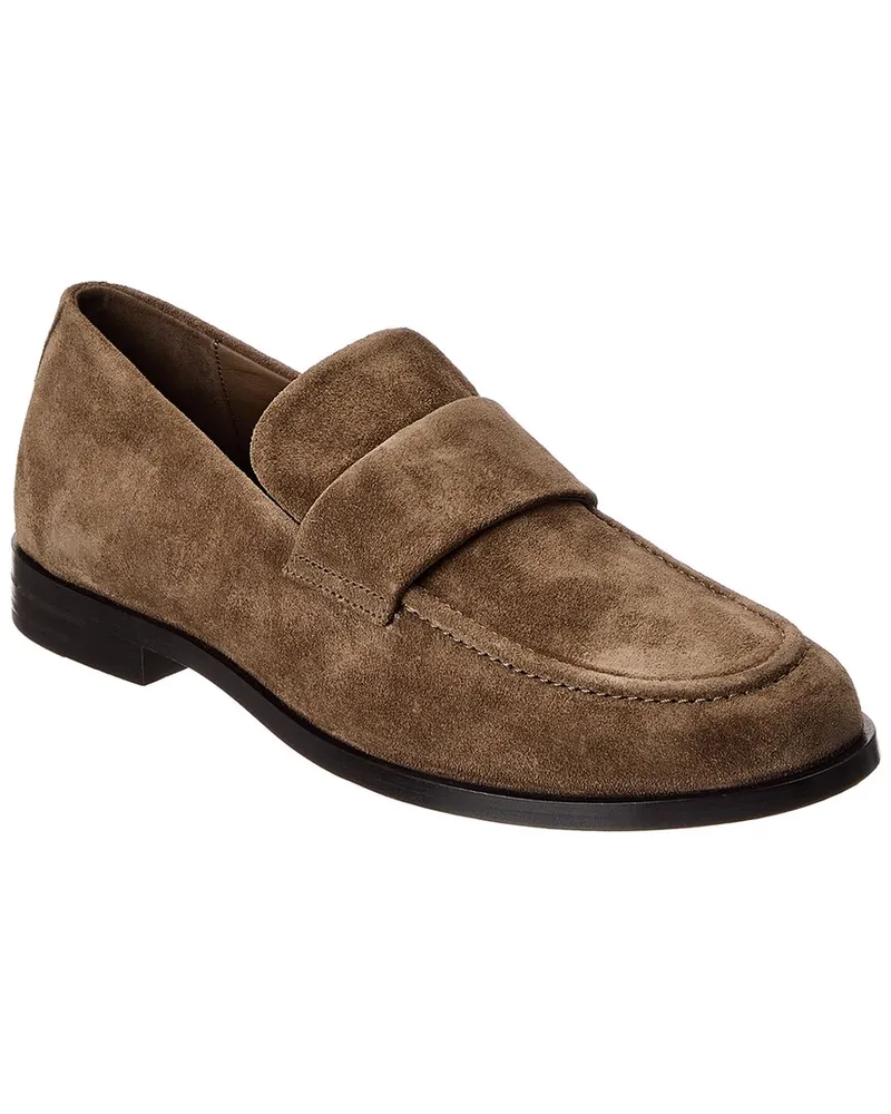 Vince Montebello Suede Loafer Grey