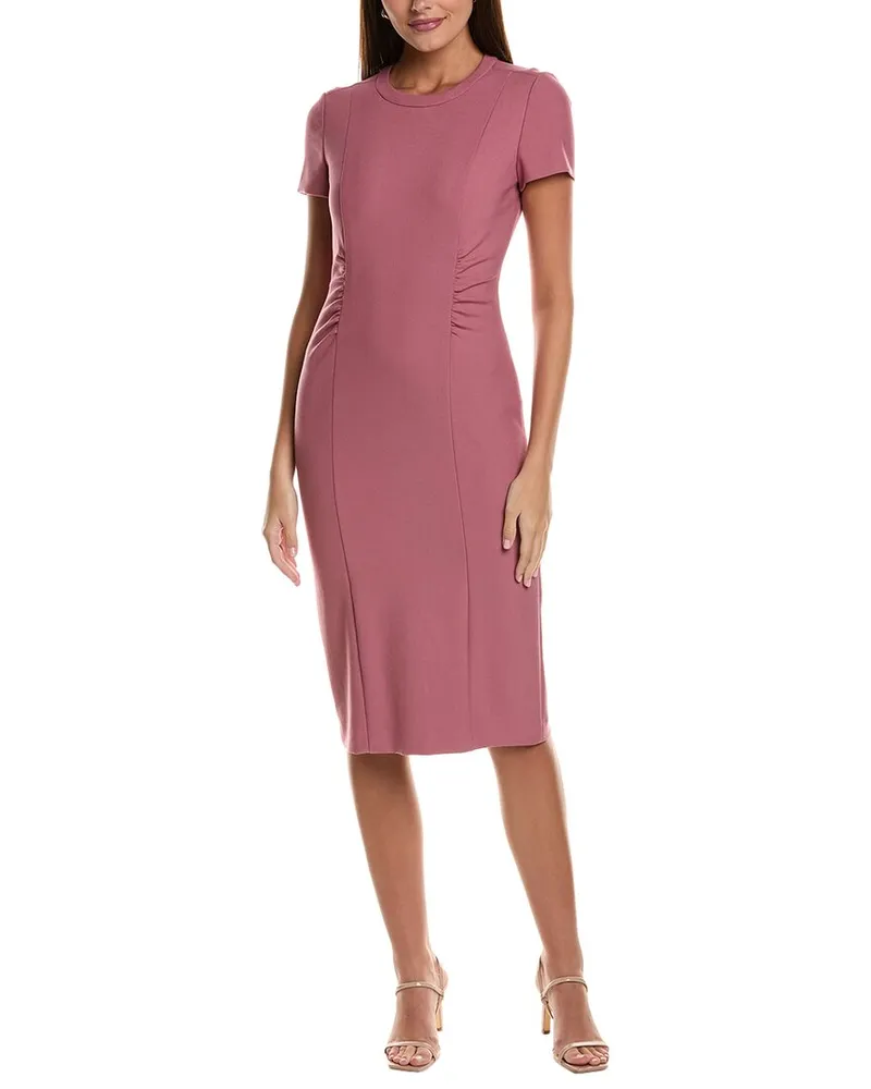HUGO BOSS Dufeva Sheath Dress Red