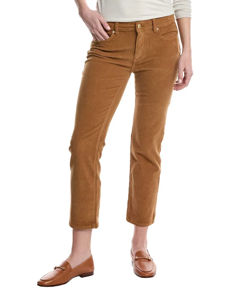 DL1961  Mara Corduroy Ankle Straight Pant Brown