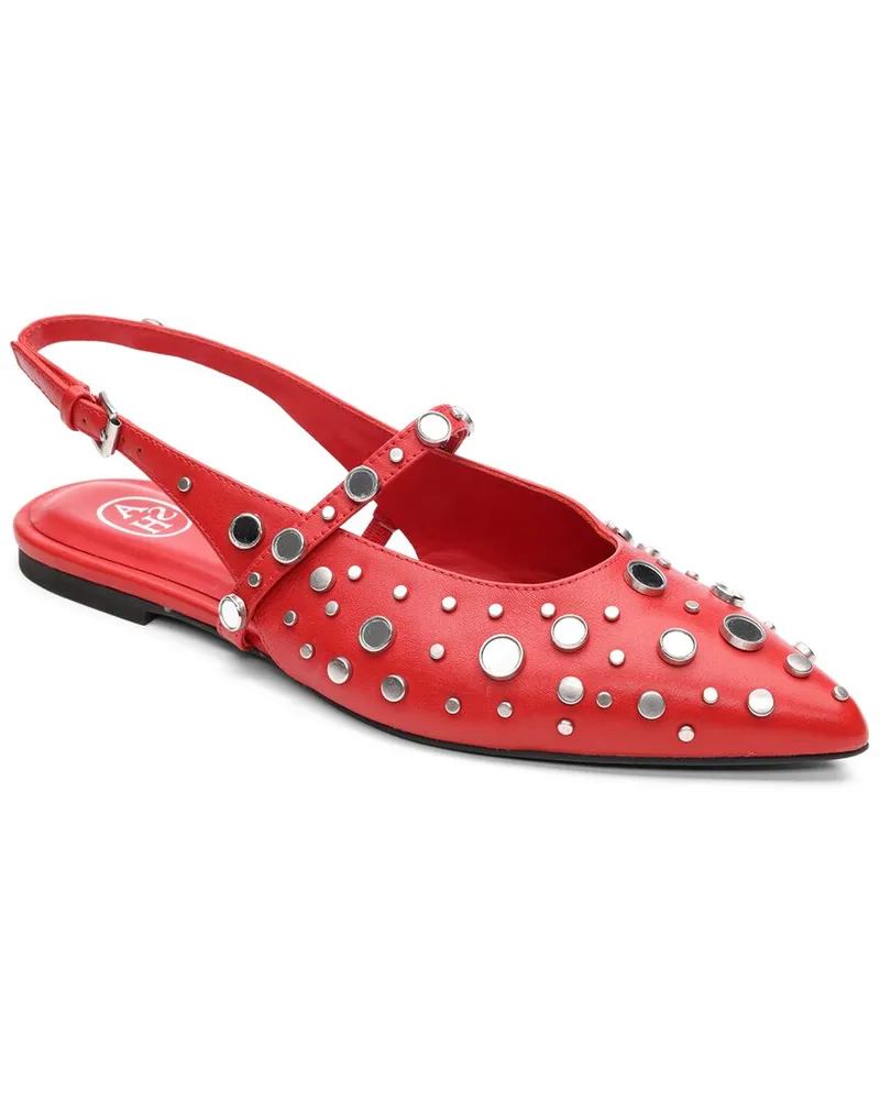 ash Brenda Leather Ballet Flat Nocolor
