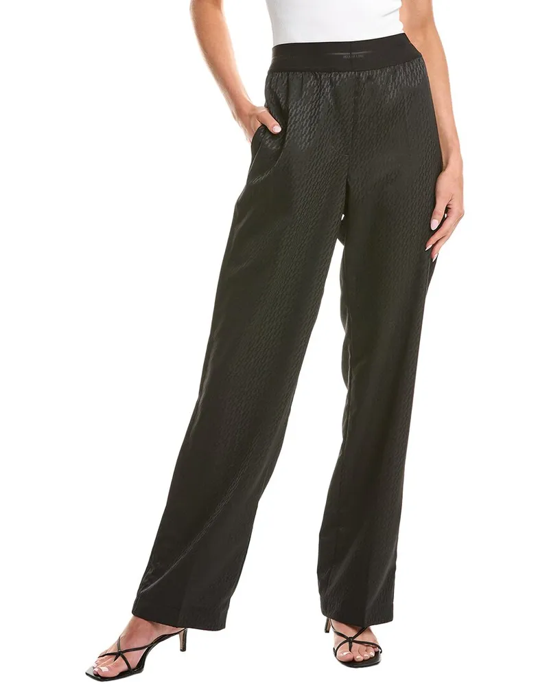 Helmut Lang Wool-Blend Car Trouser Black