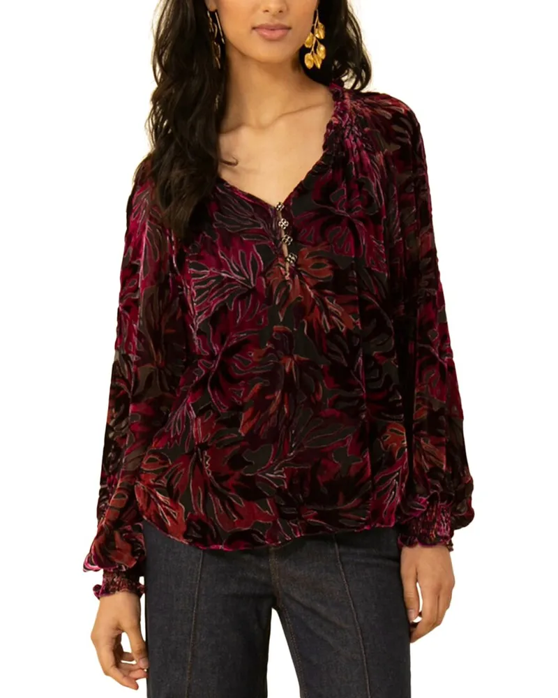 Hale Bob Silk-Blend Top Nocolor