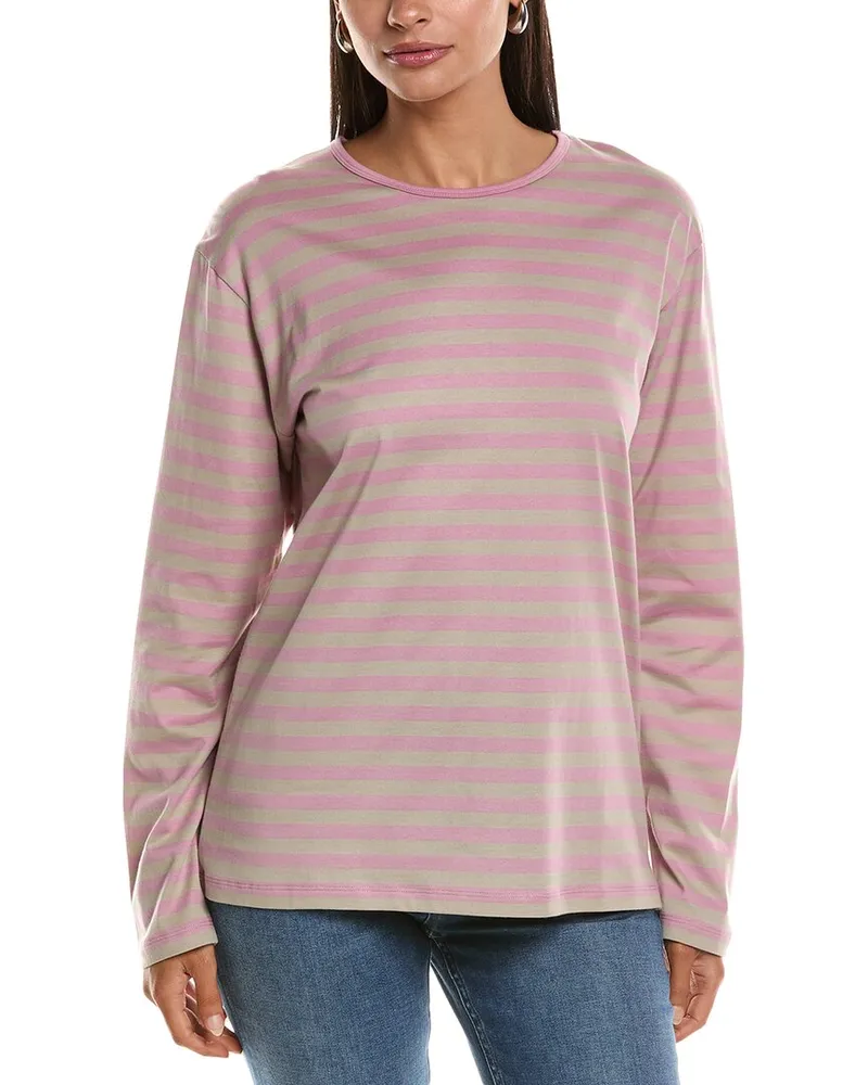 Marimekko Pitkahiha Tasaraita T-Shirt Black