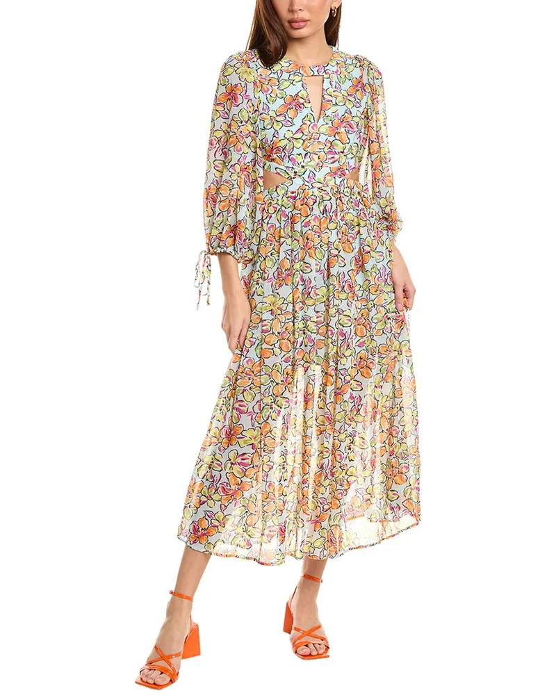 Maje Maxi Dress Blue