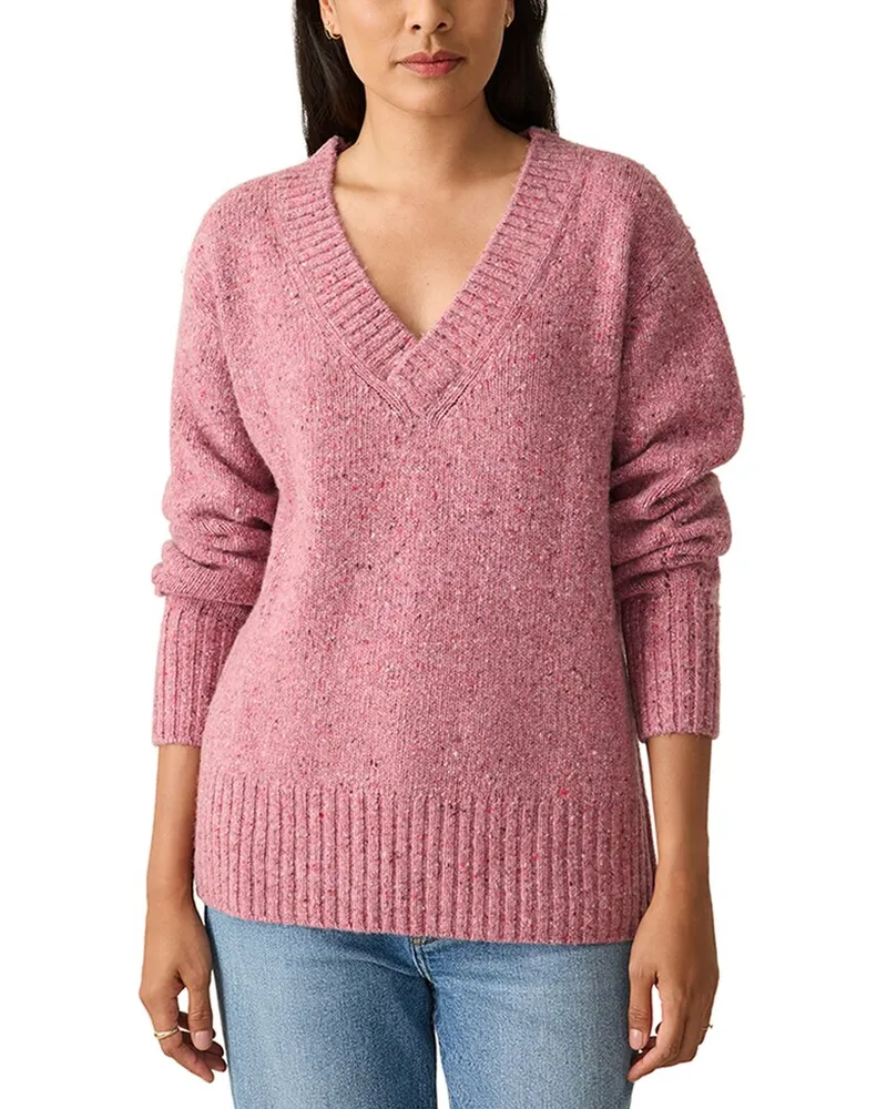 Faherty Driftwood Donegal Wool-Blend Sweater Nocolor