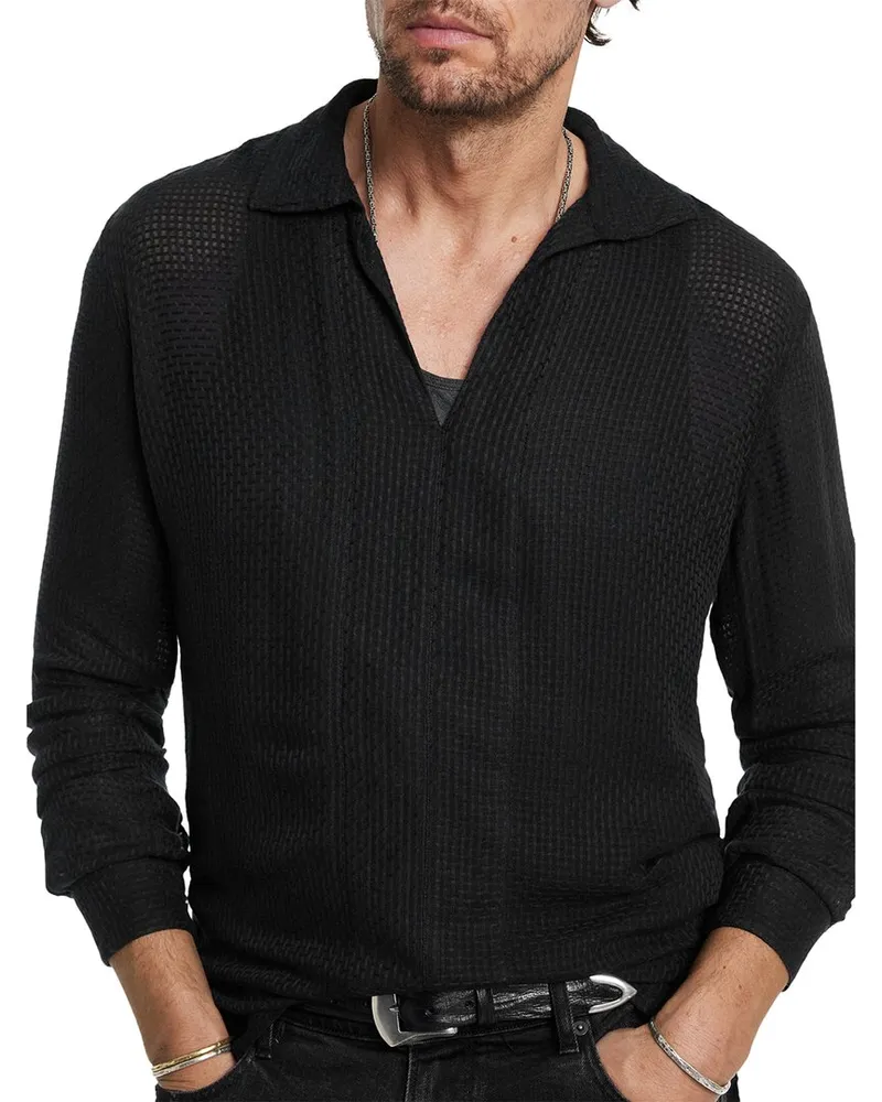 John Varvatos Dan Camp Collar Shirt Nocolor