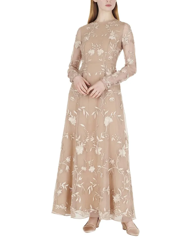 Adam Lippes Eloise Silk Dress Nocolor