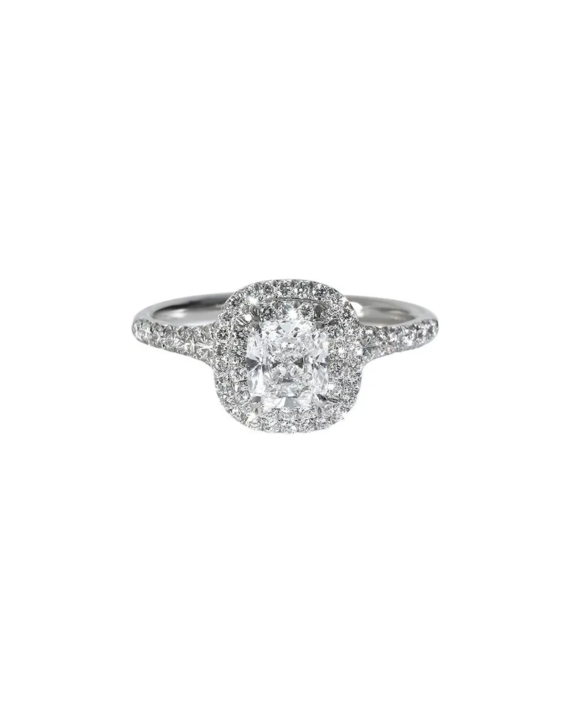 Tiffany & Co. Soleste Engagement Platinum 0.70 ct. tw. Diamond Engagement Ring (Authentic Pre-Loved Nocolor