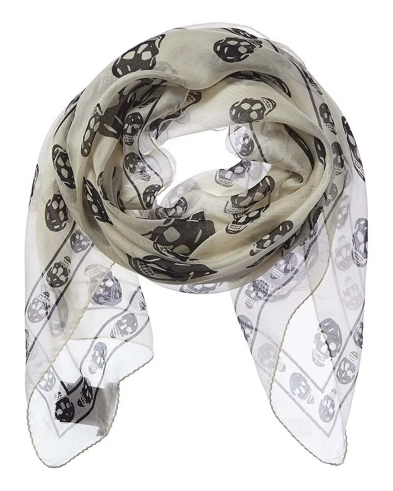 Alexander McQueen Silk Scarf Nocolor