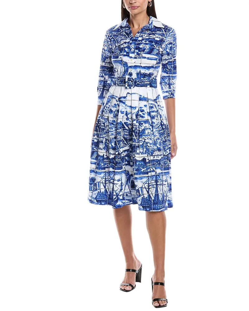 Samantha Sung Audrey #1 Shirtdress White