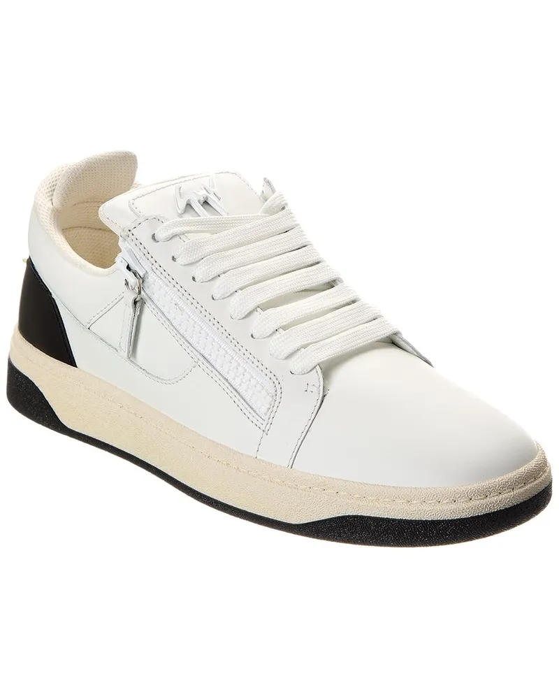 Giuseppe Zanotti GZ/94 Leather Sneaker White