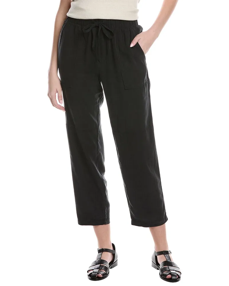 Bella Dahl Utility Tie Waist Trouser Black
