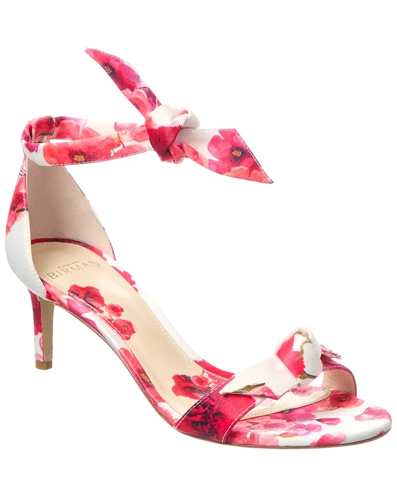 Alexandre Birman Clarita 60 Satin Sandal Pink