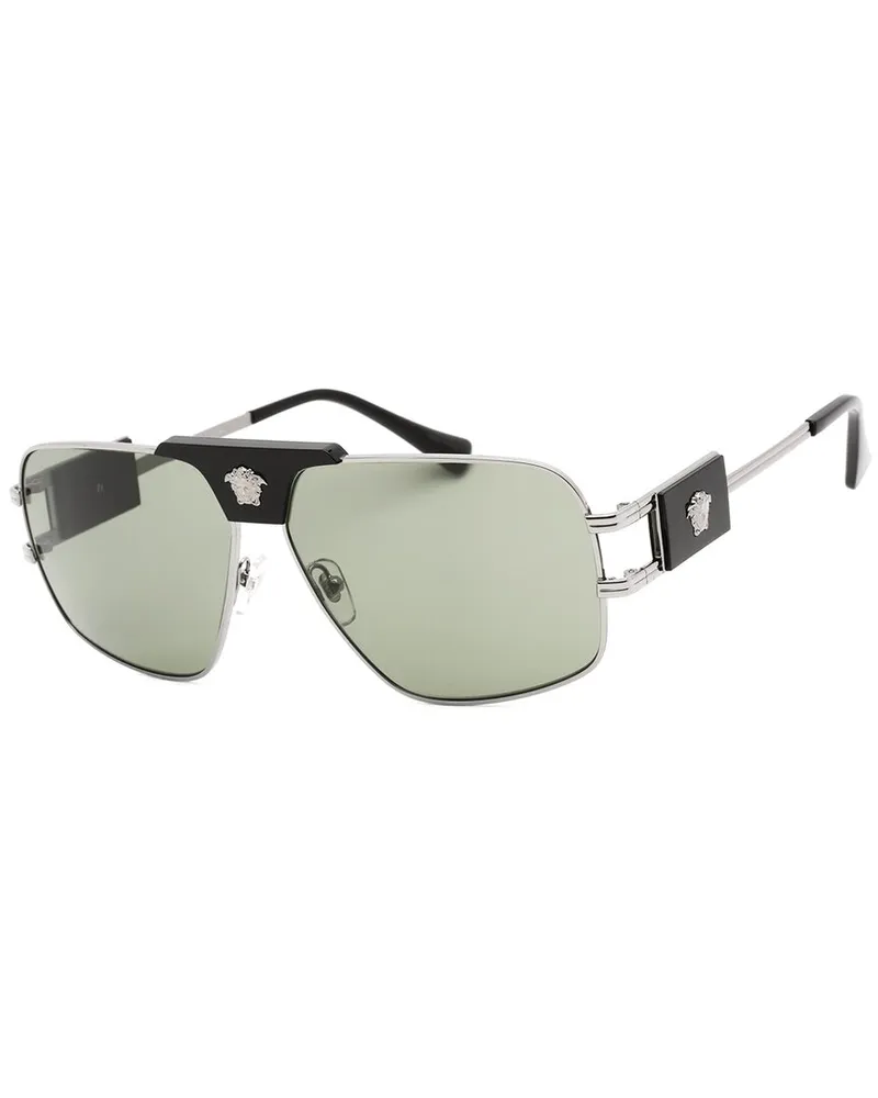 Versace Men's VE2251 63mm Sunglasses Grey