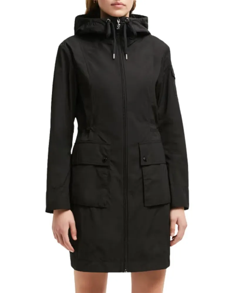 Moncler Laerte Hooded Parka Black