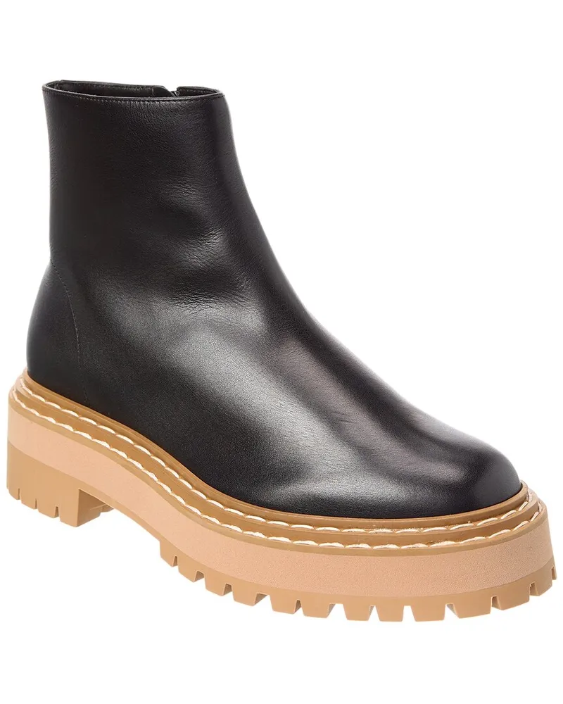 Proenza Schouler Leather Boot Black