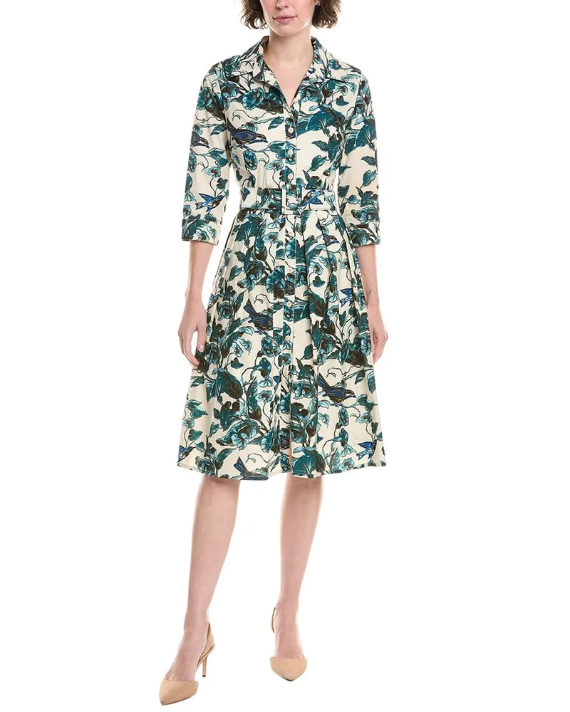 Samantha Sung Audrey #1 Shirtdress White