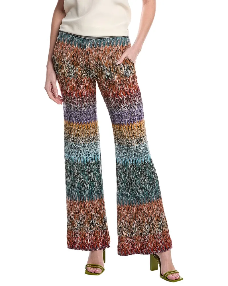 Missoni Wool-Blend Pant Purple