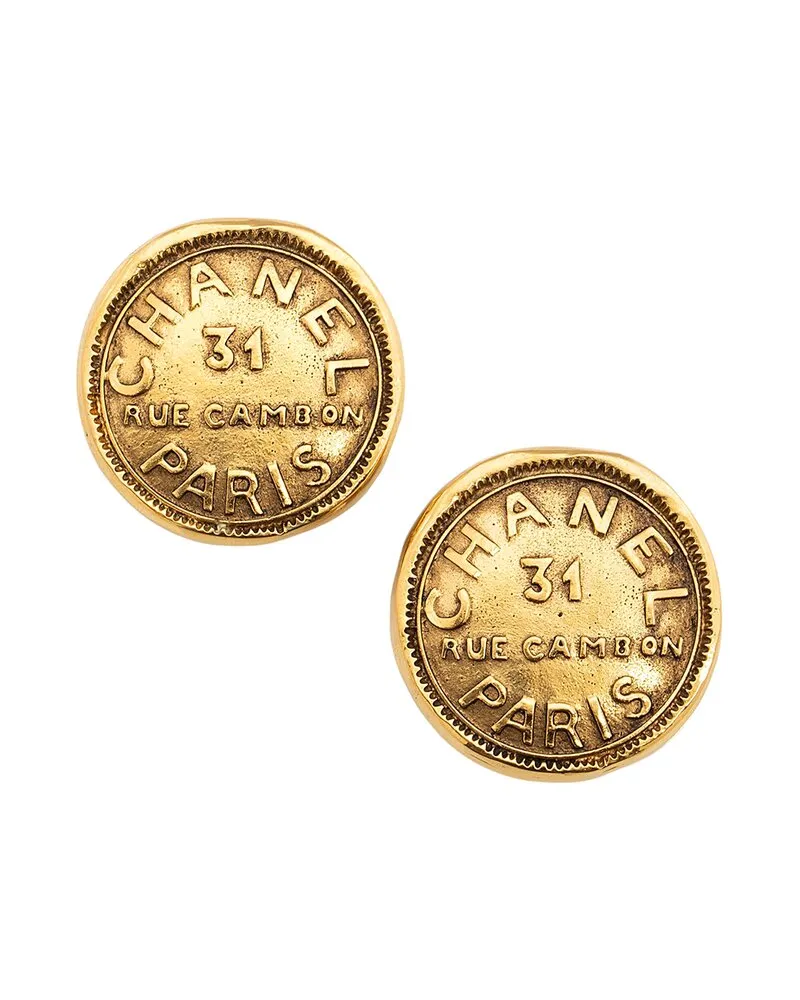 Chanel 31 Rue Coin Clip On Earrings (Authentic Pre-Loved Nocolor