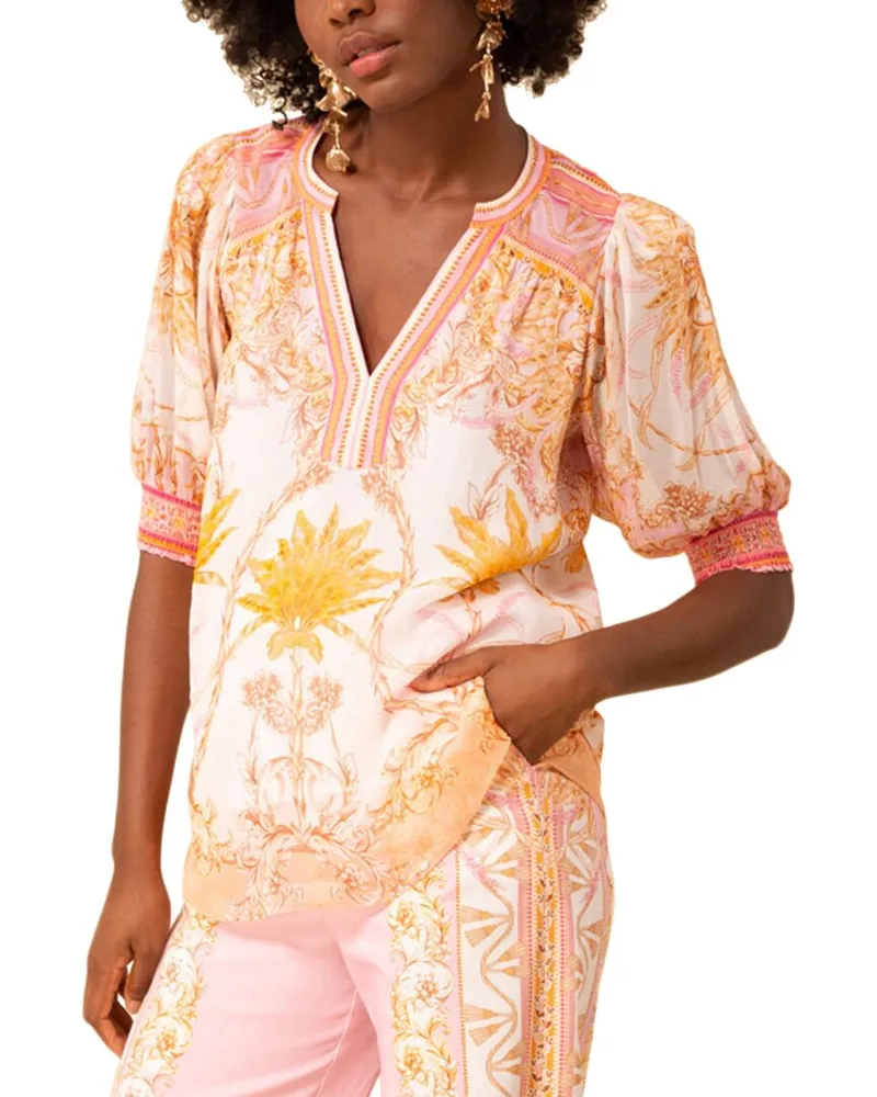 Hale Bob Ariella Blouse Nocolor