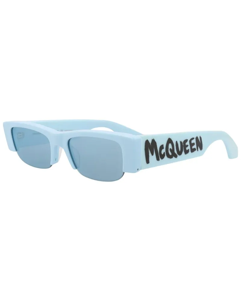 Alexander McQueen Women's AM0404S 54mm Sunglasses Blue