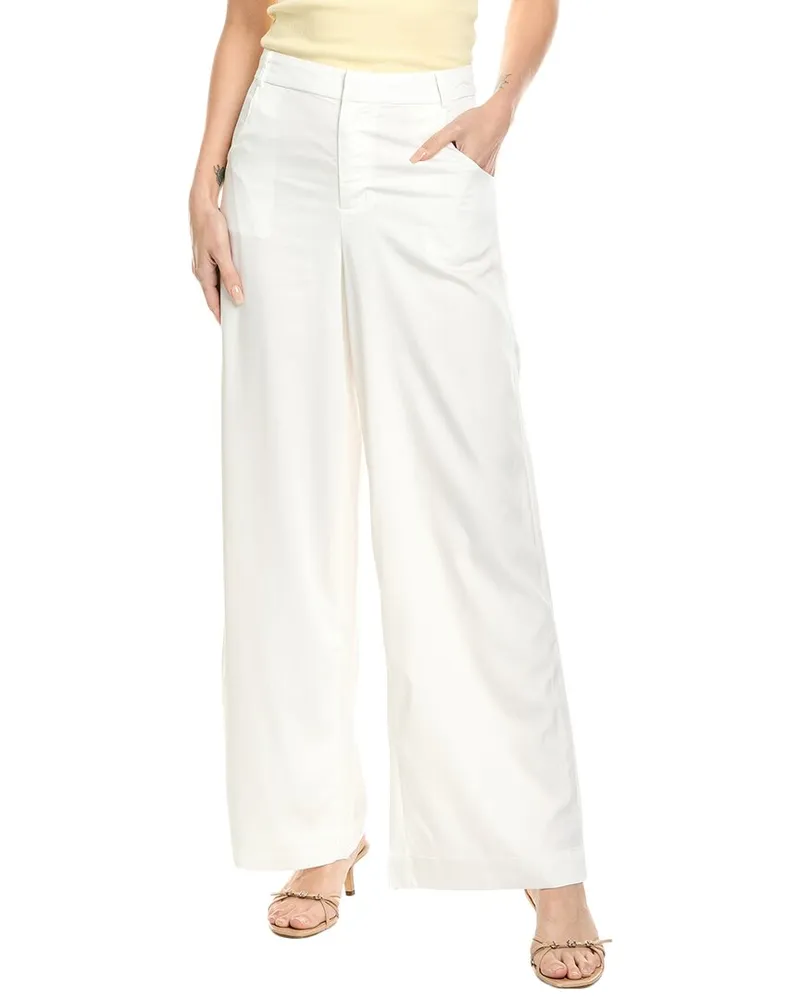 WeWoreWhat Straight Leg Pant White