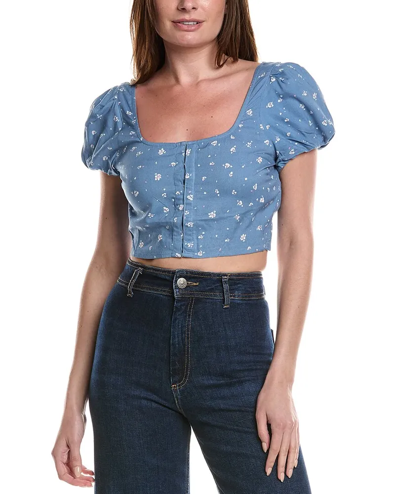 RVCA Avon Top Blue