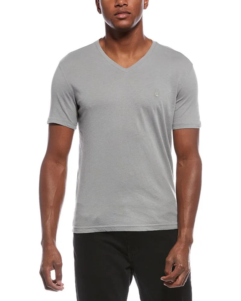 John Varvatos Nash V-Neck Shirt Gray