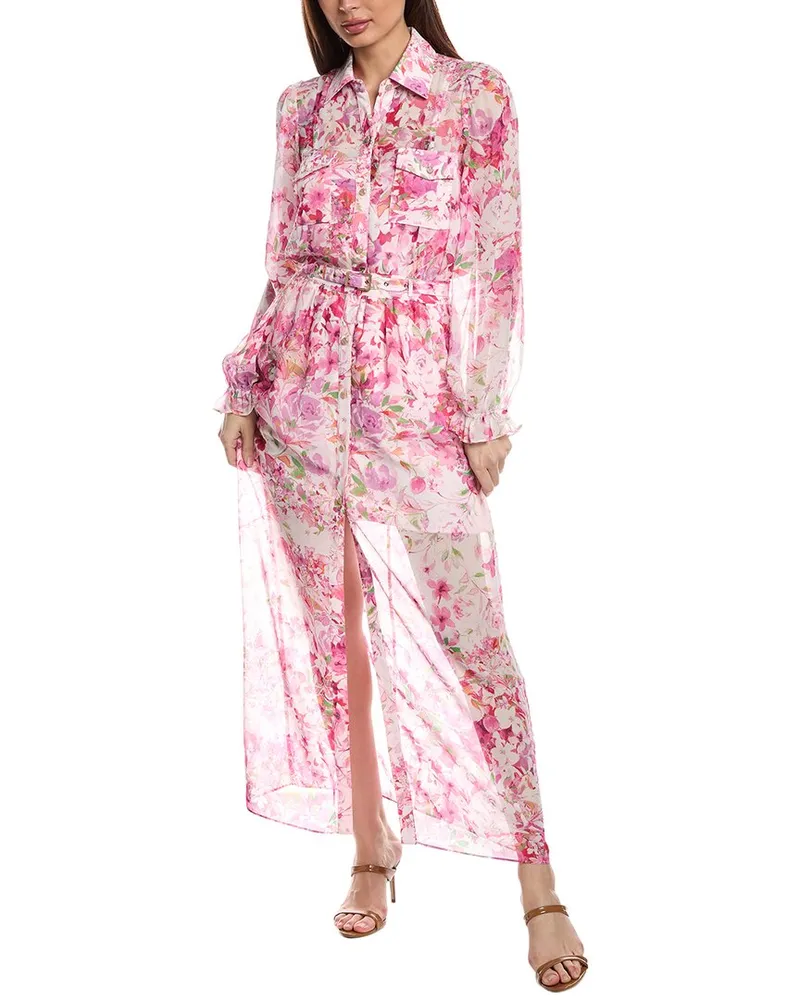 GENERATION LOVE Silvia Floral Maxi Dress Pink