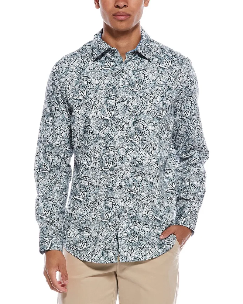 Robert Graham Jarvis Classic Fit Woven Shirt Blue