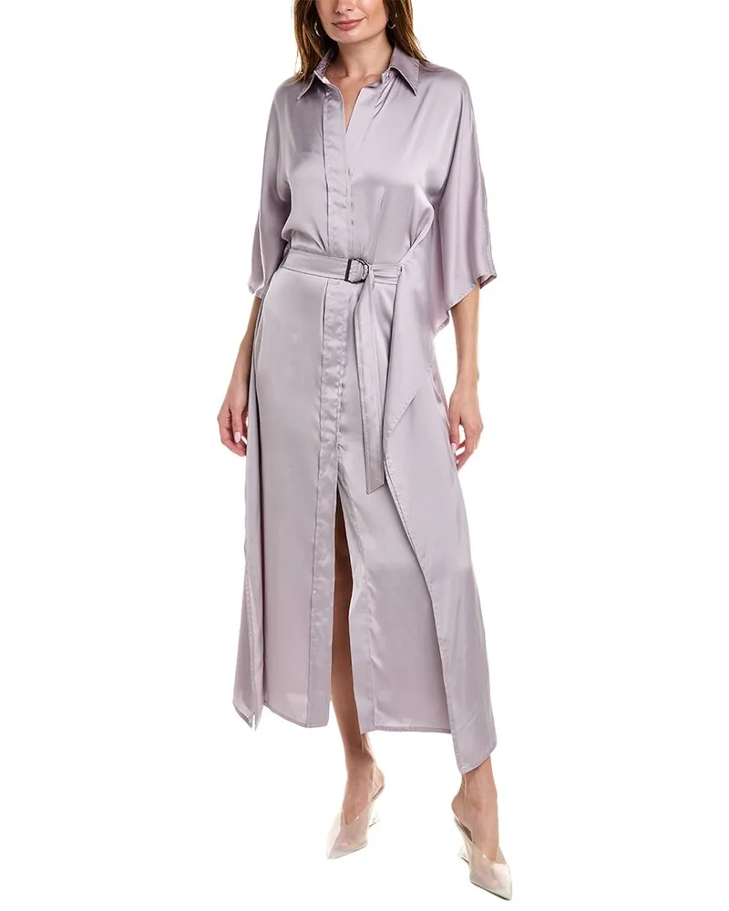 Brunello Cucinelli Satin Shirtdress Nocolor