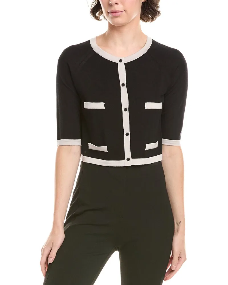 Max Mara S Max Mara Martino Wool Cardigan Black