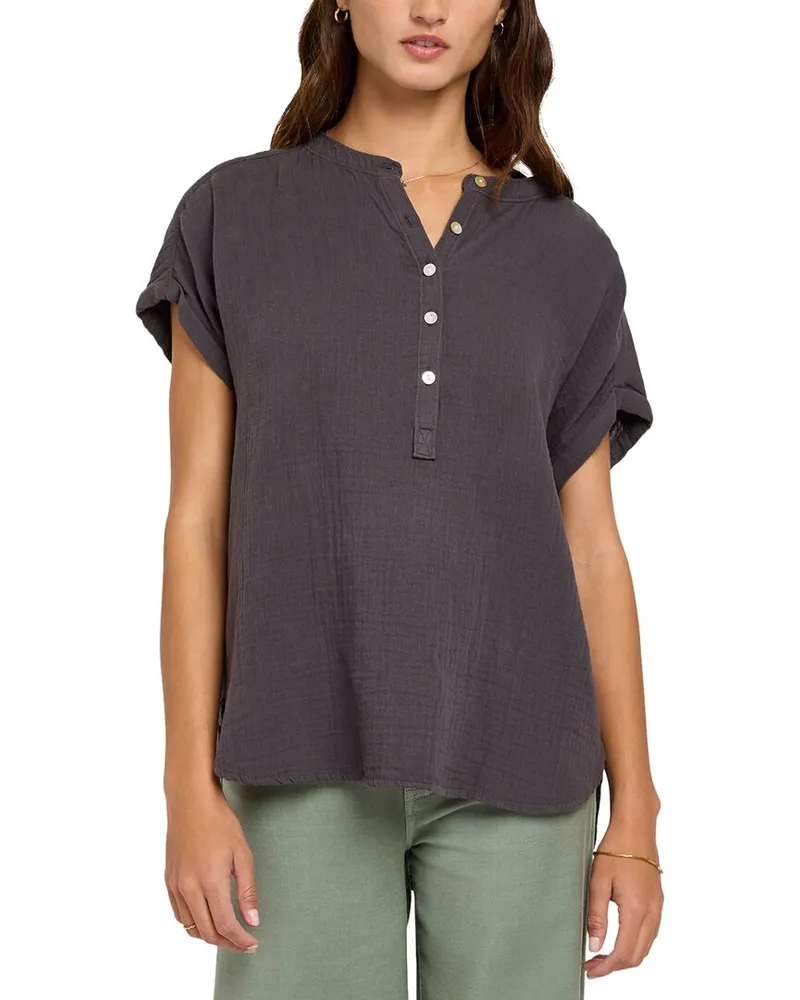 Faherty Dream Gauze Desmond Top Nocolor