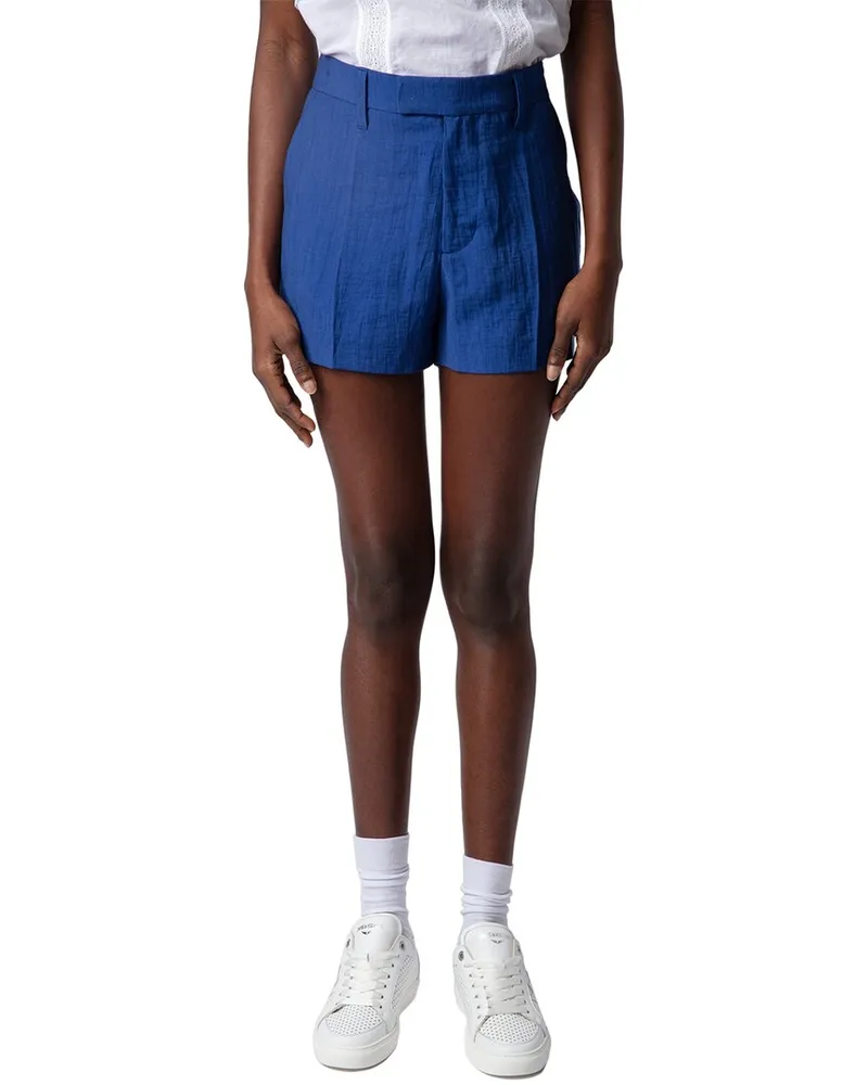Zadig & Voltaire Please Tailleur Lin Linen-Blend Short Nocolor