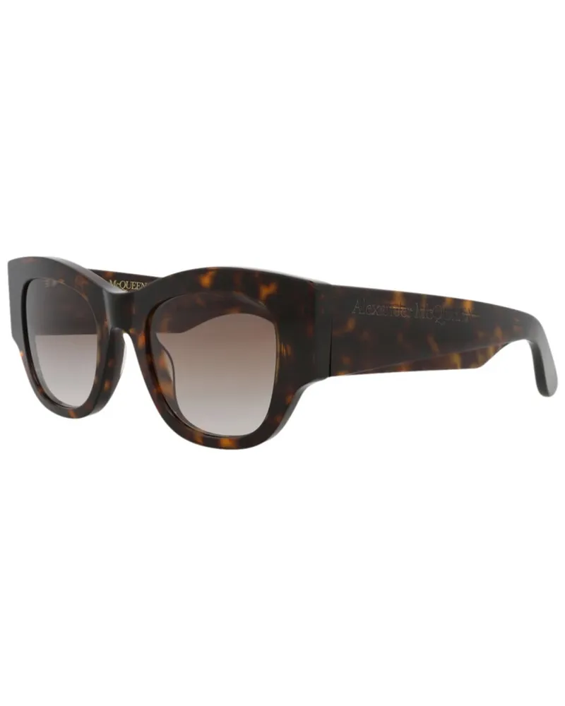 Alexander McQueen Women's AM0420S 50mm Sunglasses Brown