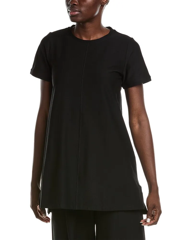 Eileen Fisher Crewneck Tunic Black