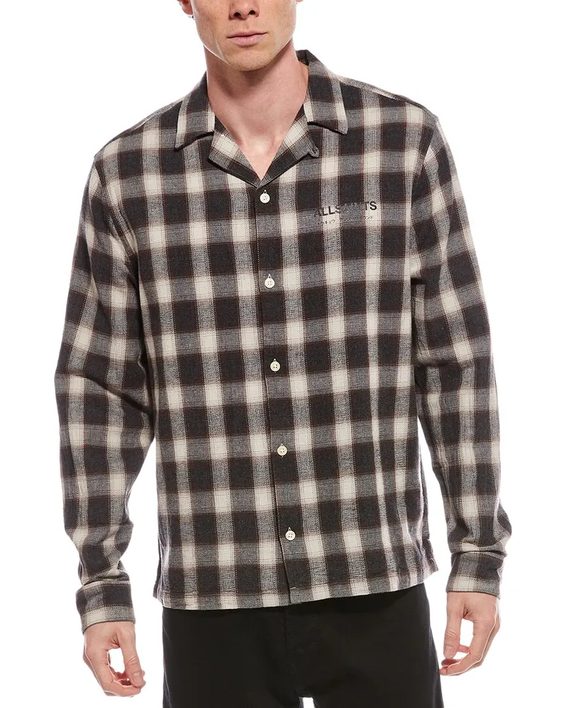AllSaints Undrgrnd Relaxed Fit Shirt Nocolor