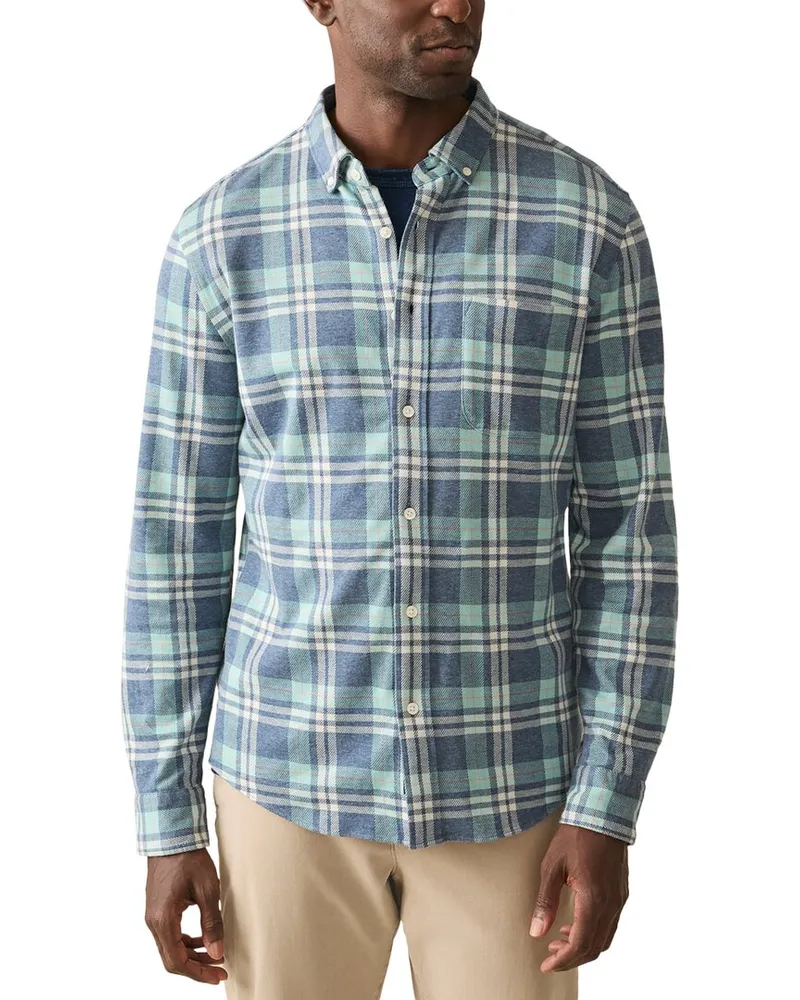 Faherty Coastline Knit Shirt Nocolor